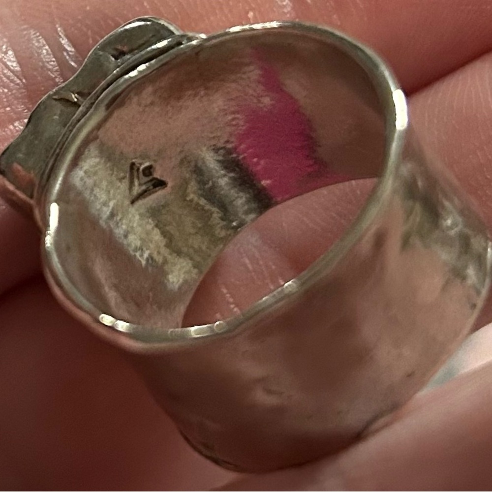 SILPADA Sterling Silver 925 Smokey Quartz Dusk Till Dawn Ring Size 7 - Picture 7 of 11